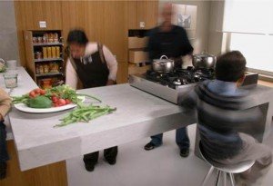 virtuves dizainas, susiburimas virtuveje