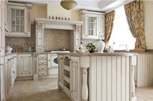 antikinio stiliaus virtuve