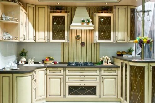 italisko stiliaus virtuve